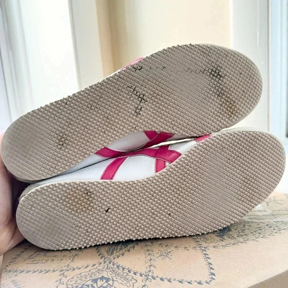 Onitsuka Tiger Mexico 66 ASICS Sneaker Shoes in White Pink Womens 8 - Picture 10 of 10